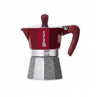 Caffettiera moka Allegra Aeternum 1  tazza tazze tz rossa coffee maker